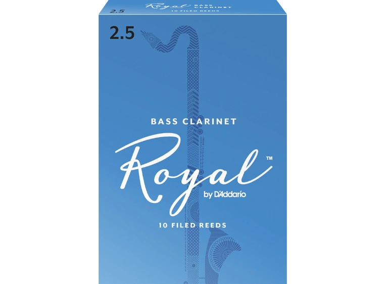 D'Addario Royal Bass Klarinett 2,50 (REB1025) 10 stk 